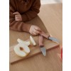 2-delige set kindermessen - Perry cutting knife tuscany rose